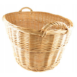 Wiklinowy Kosz Na Drewno Bieliznę Zabawki 80CM