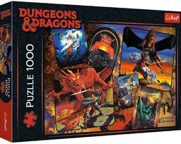 Trefl PUZZLE 1000 POCZąTKI DUNGEONS & DRAGONS TREFL