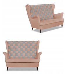 Sofa kanapa uszak CAROL DUO skandynawska Family Meble