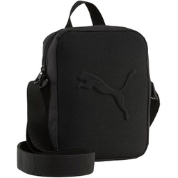 Torebka Puma na ramię listonoszka czarna logo 3d