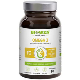 BIOWEN Omega 3 660mg EPA 440mg DHA 90caps