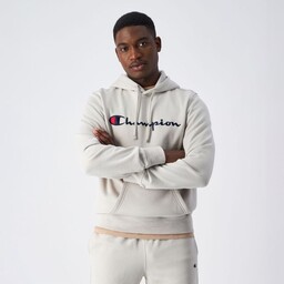 Champion Bluza Big Logo Fleece Grey
