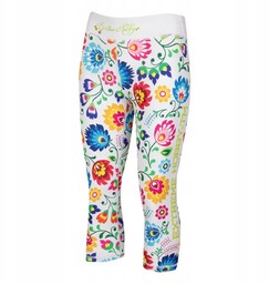 Legginsy Extreme Hobby damskie Folk 2 3/4 XL