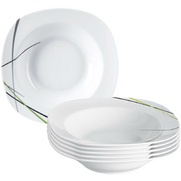 Orion Talerz głęboki GREEN, 6 szt.