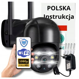 Kamera zewnętrzna WiFi obrotowa ip 5x Zoom