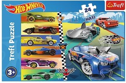 Trefl PUZZLE 24 MAXI SZYBKIE HOT WHEELS TREFL