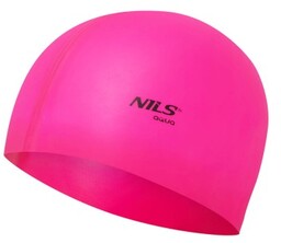 CZEPEK SILIKONOWY NILS AQUA NQC JEDNOKOLOROWY PK01 RÓŻOWY