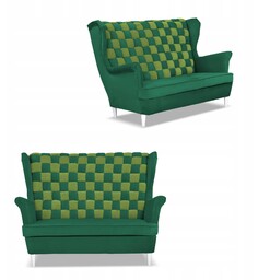 Sofa kanapa uszak CAROL DUO skandynawska Family Meble