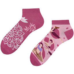 Todo Socks Joga Low, Kolorowe i wesołe skarpetki-