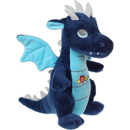 GIPSY TOYS - Smok dźwiękowy 20 cm niebieski
