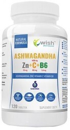 Wish Ashwagandha + Cynk + Witamina C +