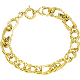 Bransoletka Złota Damska 8,50 mm Szeroka pr 585