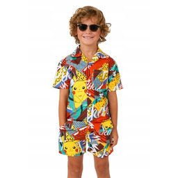 Zestaw Letni Dziecięcy Pika Pikachu Pokemon Opposuits Przebranie