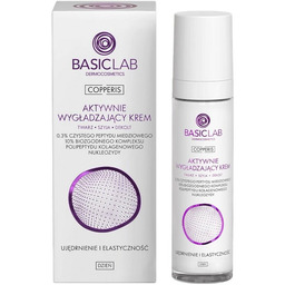 Basiclab, Aktywnie Wygładzający Krem 0,3% Czystego Peptydu, 50ml