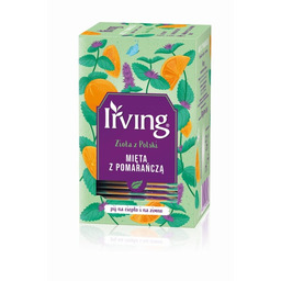 Herbata ziołowa Irving Mięta z pomarańczą 20x1,5g