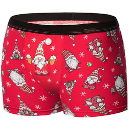 Bokserki Gnome 007/68 Red-Graphite