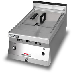 LOZAMET Frytownica gazowa nastawna, 40x70x28 cm, 6,6 kW,