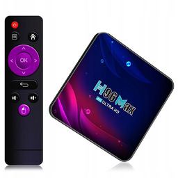 Smart Box Tv 4K H96 Max Android Przystawka