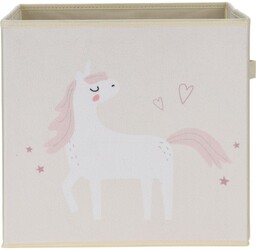 Pudełko tekstylne dla dzieci Unicorn dream biały, 32
