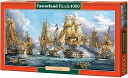Castorland C-400102-2 Naval Battle, puzzle, 4000 elementów, czerwone