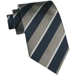 Jedwabny Krawat Męski - His Story - Beż