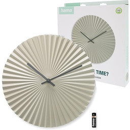 Hama zegar ścienny Barbados (bez odgłosów tykania, kwarcowy,