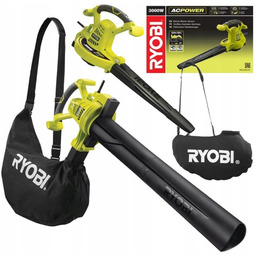 Odkurzacz Dmuchawa Elektryczna Do Liści 3000W Z Workiem