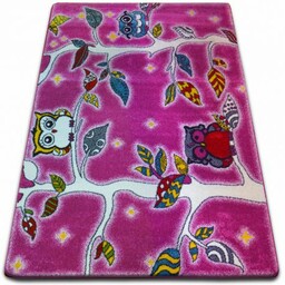 Dywan KIDS Forest różowy C427 240x330 cm
