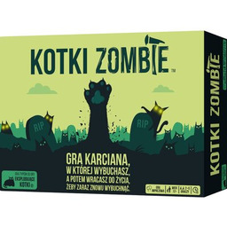 REBEL Gra karciana Eksplodujace Kotki Zombie 2010333