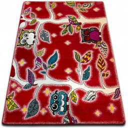 Dywan KIDS Forest czerwony C427 160x220 cm