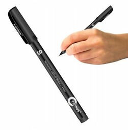 Marker foliopis CD TAURUS S 0,4mm, czarny /TCD-03/