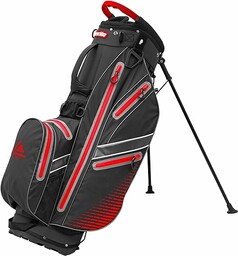 Longridge wodoodporna torba stojąca, czarny/czerwony