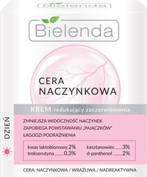 Bielenda Cera Naczynkowa Krem redukujący zaczerwienienia na dzień