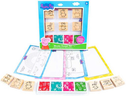 Świnka Peppa drewniane Stemple set 85-0026
