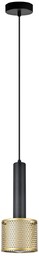 Lampa wisząca Amo złoto-czarna 1xE27 LP-0702/1P GD -