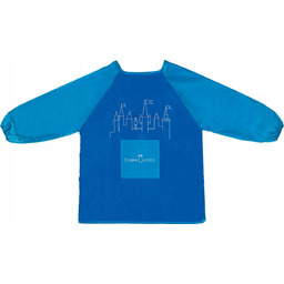 Fartuszek do malowania ochronny dla dzieci FABER-CASTELL niebieski