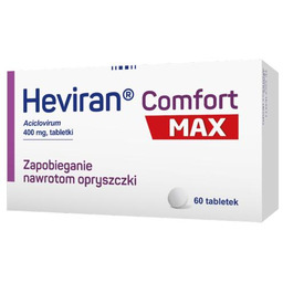 Heviran Comfort MAX 400mg, 60 tabl. Lek