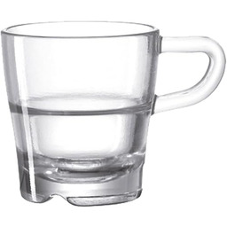 Leonardo 024012 przezroczysty kubek do espresso, 1 szt.