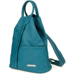 Morski Plecak Damski Skórzany Trójkąt Pojemny Beltimore Q60