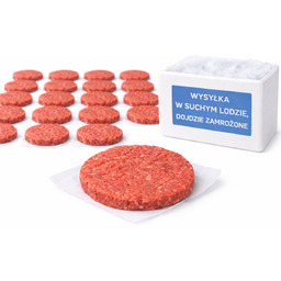 Burgery wołowe 25szt po 200g 5kg - Meat