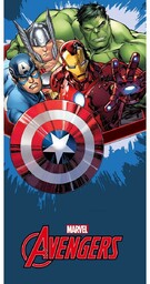 Ręcznik kąpielowy Avengers Blue, 70 x 140 cm