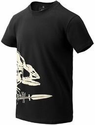 T-shirt Helikon Full Body Skeleton Black