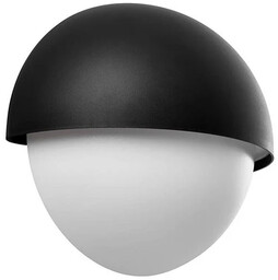 Lampa Zewnętrzne Nordlux, Scorpius Round, ściemnialny, czarny, tworzywo