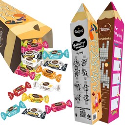 Róg obfitości Tyta Pierwszoklasisty Galaretki Michałki Krówki Wawel