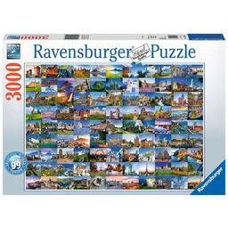 Puzzle Ravensburger 3000 elementów Puzzle 3000 99 pięknych