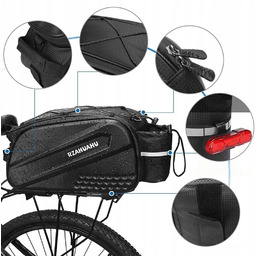 Torba Na Bagażnik Na Rower Sakwa Rowerowa MOCNA