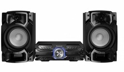 PANASONIC Wieża SC-AKX520E-K Czarna, Odtw.CD, Bluetooth, D.Bass Beat,