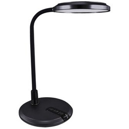 Lampka biurkowa PLATON LED black STRÜHM