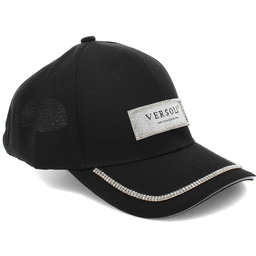 Versoli Modna Czarna Damska Czapka Z Daszkiem