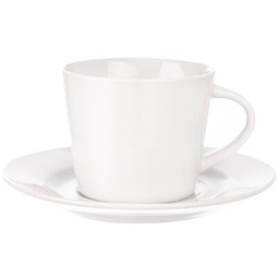 Kubek ze spodkiem MONA, 0,18 l, porcelana, 12